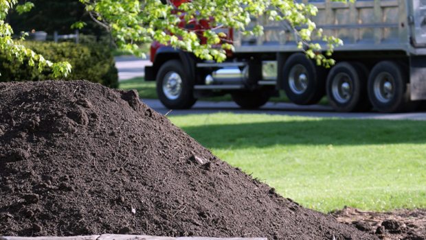 Topsoil delivery